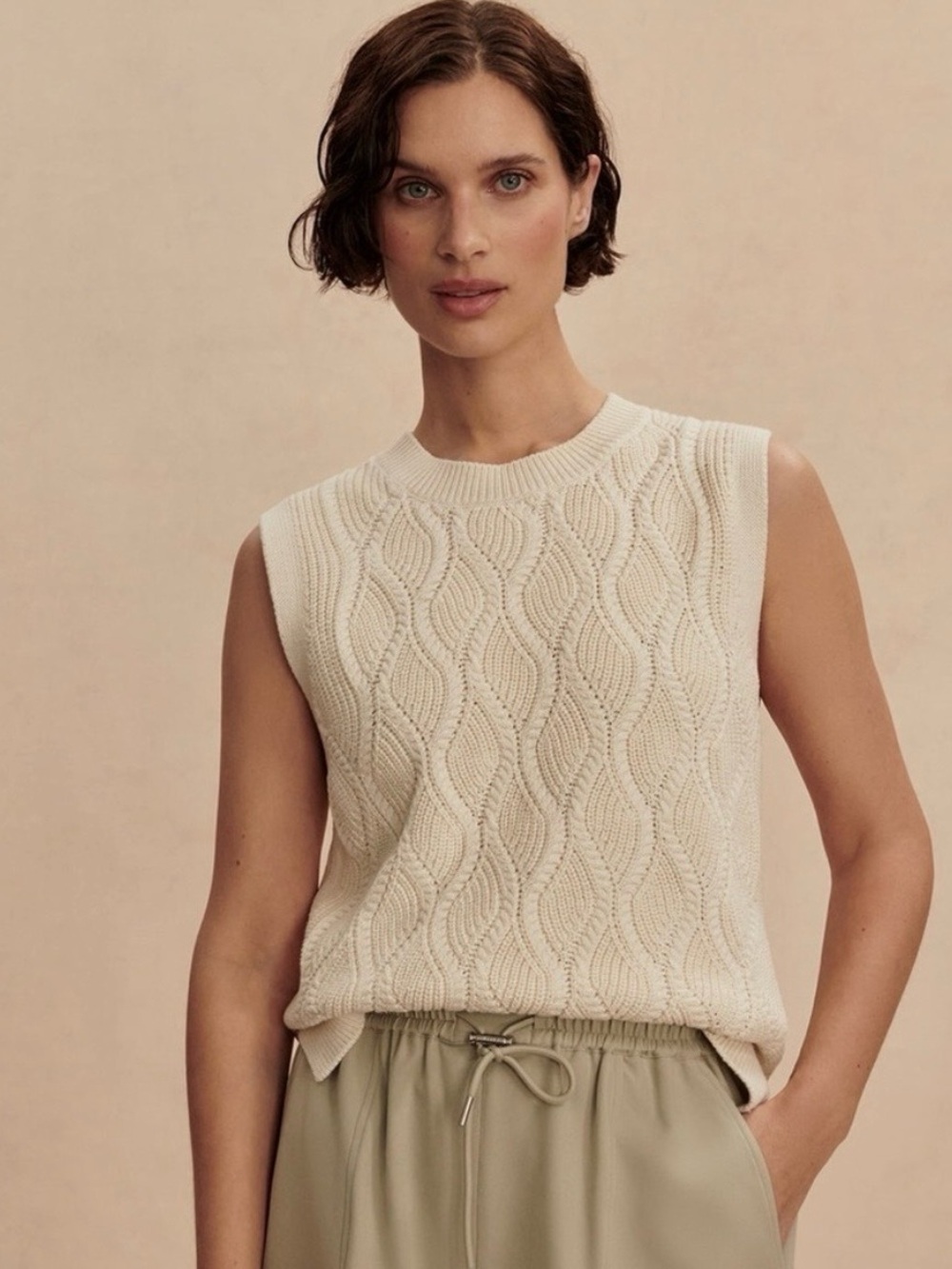 Varley long line knit Teller tank - Picture 1 of 11